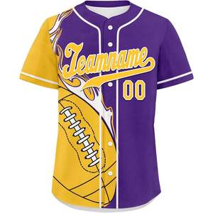 เสื้อซอฟต์บอลติดกระดุมสำหรับ2025ชุดเครื่องแบบกีฬาเบสบอลสำหรับผู้ใหญ่และเยาวชนออกแบบได้ตามต้องการ - Product Image 3