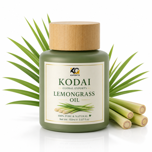Aceite Esencial de Limoncillo de Tamil Nadu 100% Puro y Natural de Primera Calidad, Destilado al Vapor, para Aromaterapia y Cuidado Facial, Kodai Global Export - Product Image 1