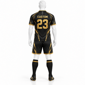 Maillots de football personnalisés pour hommes, respirants, à séchage rapide, à manches courtes, avec logo imprimé par sublimation, pour club et équipe, nouveauté - Product Image 5