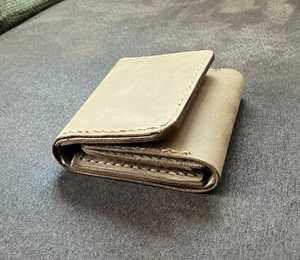 Cartera Triple Ultrafina de Cuero Genuino para Hombre, con Bloqueo RFID, Minimalista, para Tarjetas de Crédito y Documentos, Proveedor OEM NTW-0035 - Product Image 2