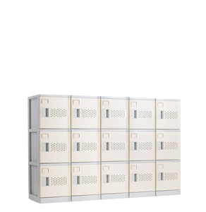 Household Vented Plastic Mini Locker Cabinet with Anti-Rust & Moisture Corrosion Resistant - Product Image 2