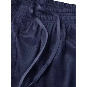 Pantalones Cortos de Playa de Lona y Malla para Hombre, Tallas XS-6XL, Cintura Elástica, Diseño Liso, Bolsillos, Logotipo Personalizado, Teñido Liso, para Gimnasio, Artes Marciales y Entrenamiento - Product Image 4