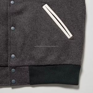 Custom Unisex Satin Varsity <b>Jacket</b>-High Quality Street Style Waterproof & Windproof for Men and Women - Product Image 3