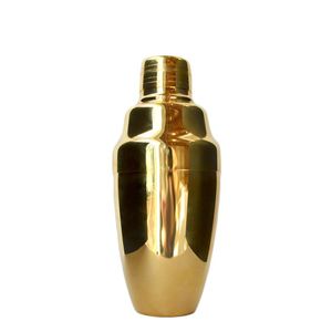 Shaker à cocktails en acier inoxydable robuste avec finition polie miroir, idéal pour la préparation et le mélange de cocktails - Product Image 1