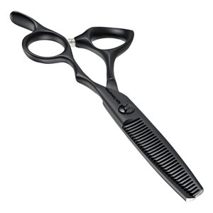 Tijeras de Entresacar Profesionales de Acero Inoxidable con 30 Dientes y Recubrimiento, Cuchillas Duraderas con Diseño de Dientes de Ciervo para un Entresacar Preciso - Product Image 4