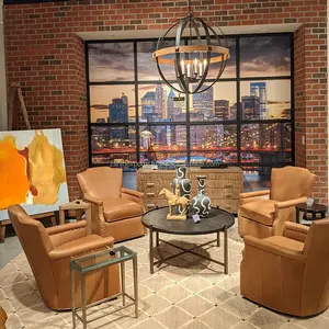 Luxury Modern Square Coffee <b>Table</b> with Gold Frame Stainless Steel Eco-Friendly Living Room Furniture by Zahid - Product Image 1