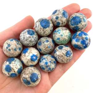 Sphère de jaspe K2, boule de cristal polie, pierre précieuse naturelle de guérison, 18mm 19mm 20mm 21mm 22mm 23mm, pierre énergétique Reiki - Product Image 2