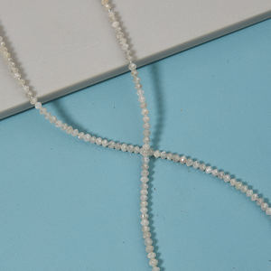 Collar de Diamantes Naturales Blancos de 15 Quilates, Corte Redondo Auténtico, Mezcla de Diamantes Brillantes Extraídos de la Tierra, Joyería con Gemas Transparentes - Product Image 2