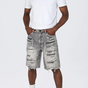 Pantalones Cortos de Mezclilla para Hombre, Diseño de Moda, Estilo Urbano, Alta Calidad, en Venta - Product Image 2