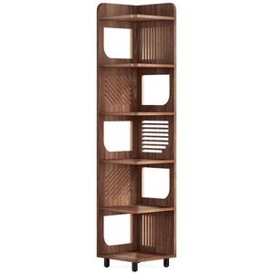 Scaffale Angolare Elegante per Libri e Decorazioni - Espositore e Contenitore - Product Image 5