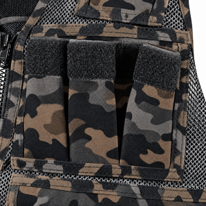 Chaleco Táctico Transpirable y Resistente al Viento, Portaequipos para Deportes al Aire Libre, Chaleco Táctico de Nailon con Correa de Hombro de Camuflaje - Product Image 5