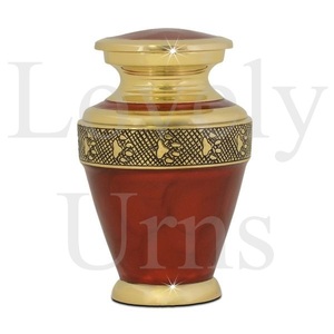 Urna de latón para mascotas, urna conmemorativa para cremación, urna de latón hecha a mano, tributo elegante para decoración del hogar. - Product Image 2