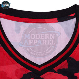 Ensemble d'uniformes de basketball pour hommes grandes tailles, best-seller, impression par sublimation de haute qualité, design respirant - Product Image 4