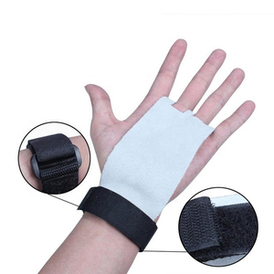 Fitness Hand Grip Synthetic Leather Gymnastics Palm Guard Protectors <b>Pull</b> <b>up</b> <b>Bar</b> Weight Lifting for Men and Women - Product Image 4
