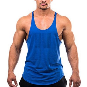 เสื้อกล้ามออกกำลังกายสำหรับผู้ชายชุดออกกำลังกายผลิตตามสั่ง - Product Image 3