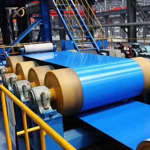 Bobina de acero <span class=keywords><strong>PPGI</strong></span> certificada ASTM de bajo precio y hojas de techo recubiertas de Color Recubrimiento de Marca TXD de dureza media - Product Image 2