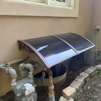 Auvent fixe anti-UV pour porte et fenêtre, vente en gros
