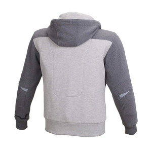 เสื้อฮู้ดดี้ผู้ชายแบบ OEM ดีไซน์สวย 100% ผ้าฝ้าย สำหรับฤดูใบไม้ร่วง เป็นมิตรต่อสิ่งแวดล้อม ทรงโอเวอร์ไซส์ สั่งผลิตขั้นต่ำน้อย คุณภาพสูง มีสินค้าพร้อมส่ง - Product Image 4