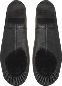 Chaussures de claquettes classiques noires toutes tailles pour hommes, chaussures de danse irlandaise rigides en cuir véritable à 100 %, vente en gros - Product Image 2