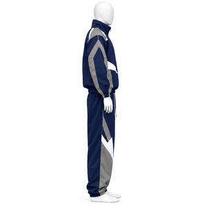 Conjunto de chándal con capucha personalizado, cortavientos, de peso pesado, con cremallera completa, informal, talla grande para hombre, precio económico, OEM - Product Image 2