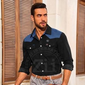 7OZ Summer Cool and Fashion Arc Rated Fire Retardant T-shirt Flame Resistant Lightweight FR Welding Button down Shirt - Product Image 2