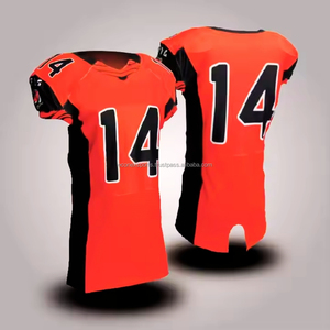 เสื้อฟุตบอลอเมริกันแขนสั้นเสื้อทีมปักลาย - Product Image 3