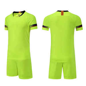 Uniforme de Fútbol Más Vendido, Ligero, Manga Corta, Cuello Redondo, 100% Poliéster, Absorbe la Humedad, Impresión Sublimada, para Adultos, para Todas las Temporadas - Product Image 2