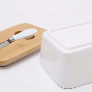 Moderna Mantequera de Acero Inoxidable con Tapa Segura para Almacenar Mantequilla Fresca y Decorar la Cocina con Estilo - Product Image 5