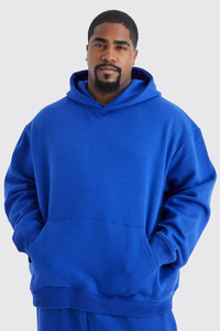 Sweat-shirts et survêtements en coton de haute qualité, écologiques, à logo personnalisé du fabricant, pour hommes, surdimensionnés - Product Image 6