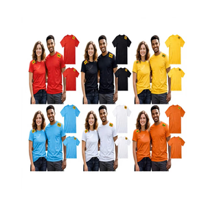 T-shirts personnalisés surdimensionnés 100 % coton, col rond, taille US, vierges pour sublimation, 160, 180, 200, 230, 260 g, impression par transfert thermique pour hommes - Product Image 1
