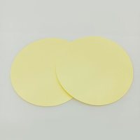Papier d'intercalage pour plaquettes ESD |   Feuille d'isolation antistatique jaune |   10E8-11Ω |   pour la fabrication de semi-conducteurs