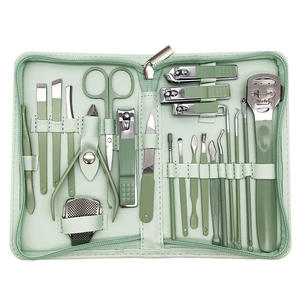 Kit de manucure professionnel en acier inoxydable avec logo personnalisé, prix d'usine, coupe-ongles et outils de pédicure - Product Image 2