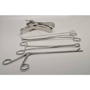 ชุดเครื่องมือนรีเวช IUD 5ชิ้นในเยอรมันสแตนเลสสตีลได้รับการรับรอง CE & ISO จากเรื่องของการผ่าตัด - Product Image 1