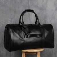 Sac à bandoulière pour ordinateur portable en cuir véritable de haute qualité, imperméable, antichoc, antivol, grande capacité, classique