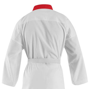 Tenue d'entraînement professionnelle pour arts martiaux, uniformes de karaté, haute qualité, 100% coton, matériau léger et durable, logo sur le devant - Product Image 4