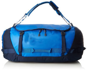 Heavy Duty Tarpaulin Adventure Duffel Bag Waterproof Travel <b>Backpack</b> Large Capacity Rugged Sport Weekender Blue - Product Image 3