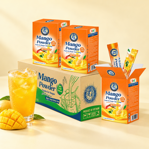 VIRUT TRUST Poudre de mangue 320g (20 sachets) Extrait de fruit véritable Boisson instantanée Saveur sucrée Préparation pour boisson - Product Image 4