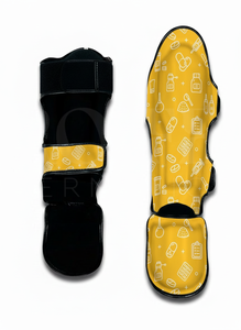 Protège-tibias Muay Thai sur mesure, durables, pour la protection des jambes en kickboxing, entraînement MMA, arts martiaux, pour adultes - Product Image 5