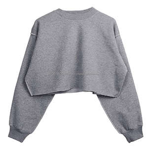 Suéteres de Otoño para Mujer, Suéter de Manga Larga, Cálido, Informal, Top Corto, Sudadera Corta para Mujer - Product Image 2