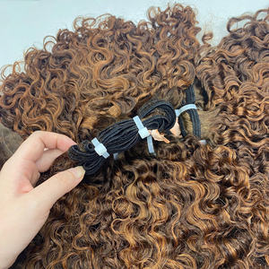 Cheveux vierges vietnamiens bruts cheveux birmans bouclés pour les femmes tendance couleur extensions de cheveux en gros prix d'usine - Product Image 3