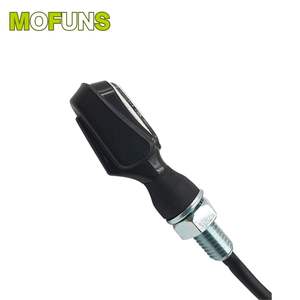 Intermitentes LED universales de 12V para motocicletas resistentes a los arañazos con tornillo M8 y sistemas de iluminación de motocicletas con luz Led - Product Image 4