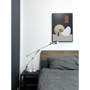 โคมไฟตั้งโต๊ะทองเหลืองโบราณพร้อมฐานตกแต่ง แสงไฟเสริมสำหรับบ้านและโรงแรมสไตล์คลาสสิก - Product Image 3