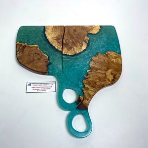 High-quality <b>Wooden</b> <b>Serving</b> <b>Tray</b> With Handle Multi-shape Eco-Friendly Anti-Bacterial Dishwasher Safe Food Safe Made in Vietnam - Product Image 1