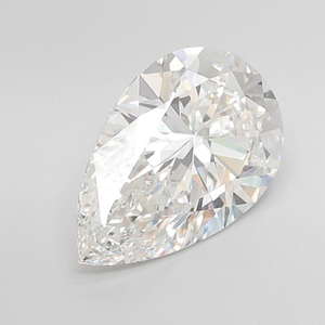 Diamante cultivado en laboratorio con certificación IGI, forma de pera brillante, 1.5 quilates, claridad VS1, color D, directo del fabricante, diamante CVD. - Product Image 3