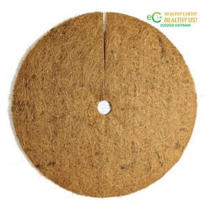 Eco2go Vietnam Coconut Fiber Mulch Ring for Home Gardening <b>Composting</b> Simple Style Eco-Friendly Biodegradable Plant Ring - Product Image 2