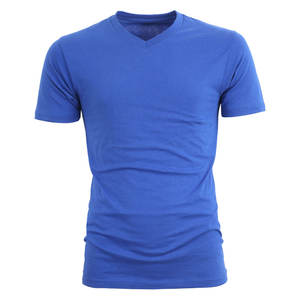 T-shirts décontractés pour hommes, design personnalisé, respirants, tendance, sur mesure, col en V, en vente. - Product Image 3