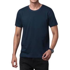 Manufacturer Wholesale 220G Heavyweight 100% Cotton T Shirt Custom Embossed Embroidered Silk Screen Printed <b>Tee</b> - Product Image 4