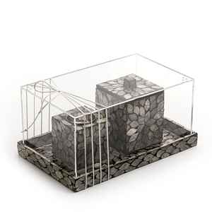 Quemador de incienso de resina de nácar y metal, quemador de incienso Bakhoor de moda a precio económico, último lanzamiento. - Product Image 6