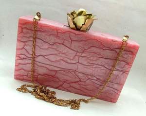 Bolso de Mano de Resina de Lujo Creativo, Producto Hecho a Mano de Alta Calidad, Nuevo Diseño de Bolso de Mano de Resina Epoxi para Mujeres y Niñas - Product Image 6