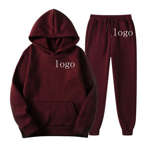 Ensembles de survêtements décontractés imprimés à capuche pour hommes, style streetwear, 100 % coton, réversibles, faible MOQ, approvisionnement direct usine - Product Image 1